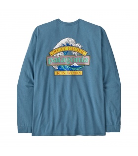 Блуза Patagonia Long Sleeved Great Waves Responsibili-Tee M's