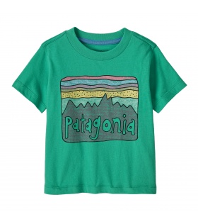 Детскa Блуза Patagonia Baby Fitz Roy Skies T-Shirt