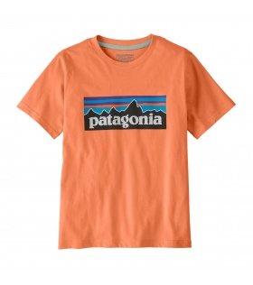 Детска Тениска Patagonia Kid's P-6 Logo T-Shirt