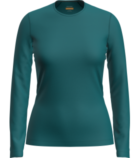 Мерино Блуза Icebreaker Merino 200 Oasis Long Sleeve Crewe Tidal Teal W's