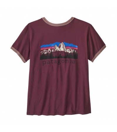 Patagonia Fitz Roy Foothills Ringer Tee W's