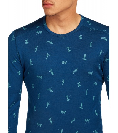 Блуза Icebreaker M's 200 Oasis LS Crewe Ski Day