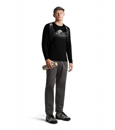 Icebreaker Merino 200 Oasis Long Sleeve Crewe Rising Light M's