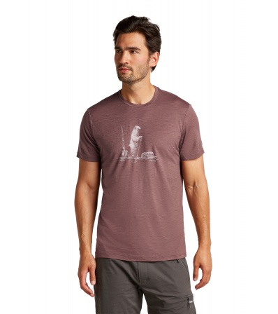 Тениска Icebreaker Merino 150 Tech Lite SS T-Shirt Polar Paddle M's Summer 2025