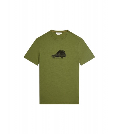 Тениска Icebreaker Merino 150 Tech Lite SS T-Shirt Cosy Camper M's Summer 2025