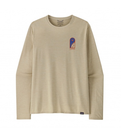 Блуза Patagonia Capilene Cool Daily Graphic Shirt LS M's - Lands Summer 2025