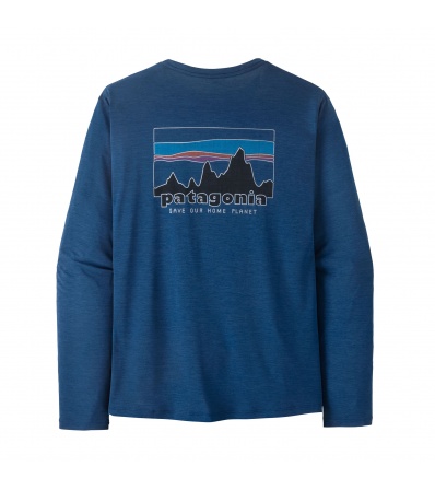 Patagonia Long-Sleeved Capilene Cool Daily Shirt - '73 Skyline M's