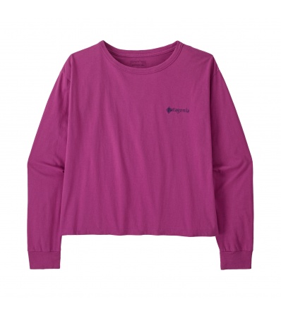 Patagonia Long-sleeved Easy Cut T- Shirt - Hut Tripper W's