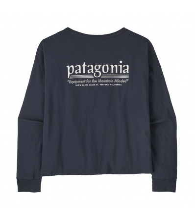 Patagonia Long-sleeved Easy Cut T- Shirt - Hut Tripper W's