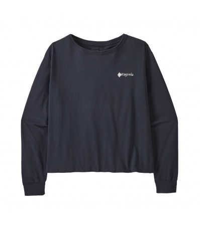 Patagonia Long-sleeved Easy Cut T- Shirt - Hut Tripper W's