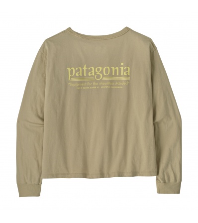 Patagonia Long-sleeved Easy Cut T- Shirt - Hut Tripper W's