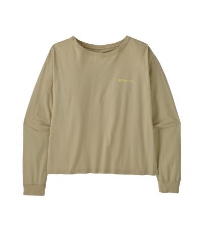 Patagonia Long-sleeved Easy Cut T- Shirt - Hut Tripper W's