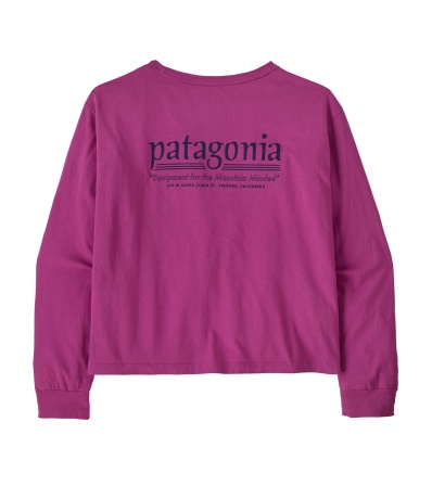Patagonia Long-sleeved Easy Cut T- Shirt - Hut Tripper W's