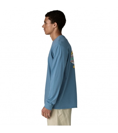 Patagonia Long Sleeved Great Waves Responsibili-Tee M's