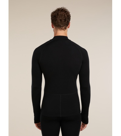 Icebreaker 300 MerinoFine Polar Long Sleeve Half Zip Thermal Top M's