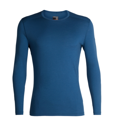 Icebreaker Merino 200 Oasis Long Sleeve Crewe Lazurite M's