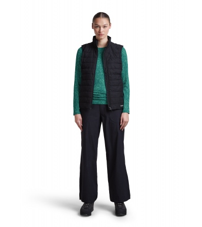 Icebreaker Merino 200 Oasis Long Sleeve Crewe Moss Bloom AOP W's