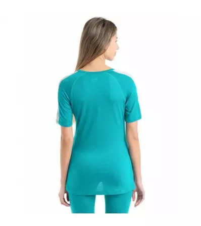 Мерино Блуза Icebreaker W's 125 ZoneKnit Merino Short Sleeve Crewe Top Winter 2024