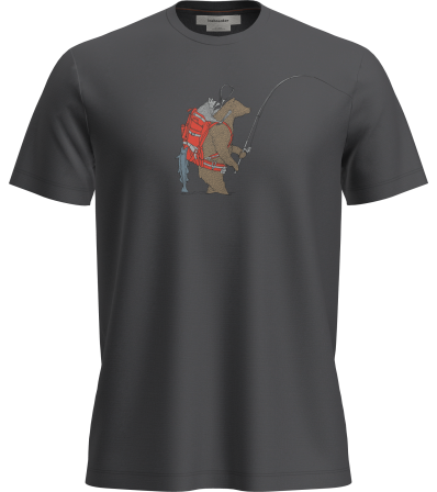 Icebreaker Merino 150 Tech Lite SS Tee Bear Catch M's
