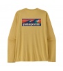 Patagonia Long-Sleeved Capilene Cool Daily Shirt - Boardshort Logo M's