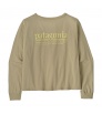 Patagonia Long-sleeved Easy Cut T- Shirt - Hut Tripper W's