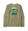 Блуза Patagonia Long Sleeved Great Waves Responsibili-Tee M's