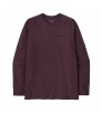 Blouse Patagonia Long-Sleeved P-6 Logo Responsibili-Tee M's