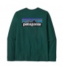 Блуза Patagonia Long-Sleeved P-6 Logo Responsibili-Tee M's