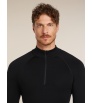 Icebreaker 300 MerinoFine Polar Long Sleeve Half Zip Thermal Top M's