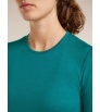 Icebreaker Merino 200 Oasis Long Sleeve Crewe Tidal Teal W's